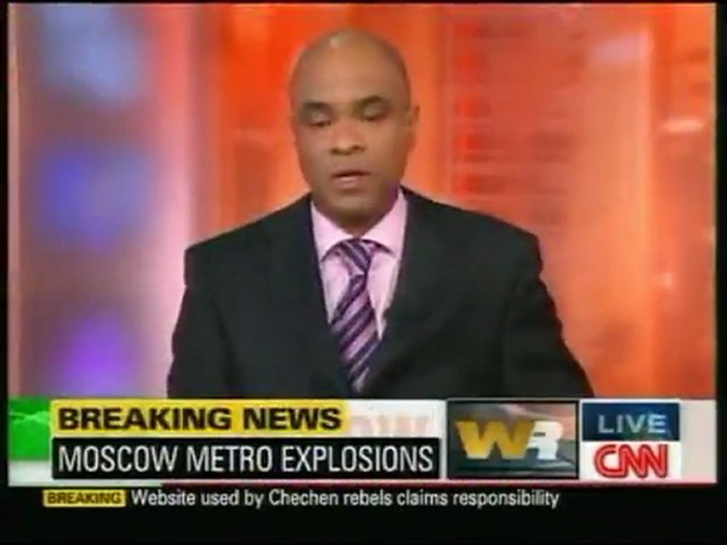 ⁣Zamachy na moskiewskie metro: CNN Breaking News