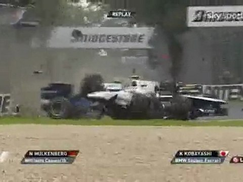 Kobayashi'nin kazası-trformula1.com