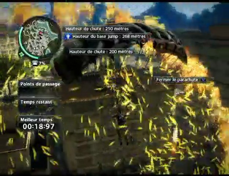 Vidéo de Just Cause 2 Base jump