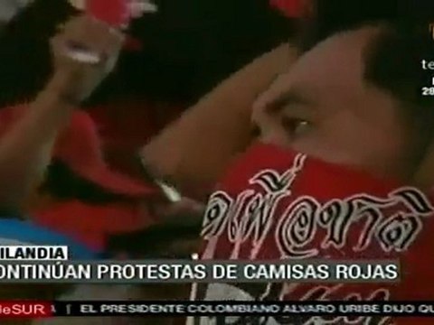 Tensa calma en Tailandia, tras protestas opositoras