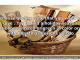 Christmas Wine Gift Baskets