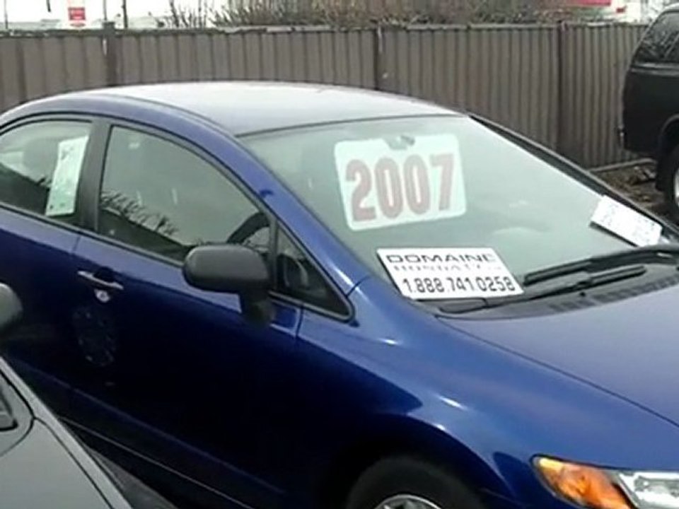 Vehicule usage 2007 Honda Civic occasion Domaine Honda Mont