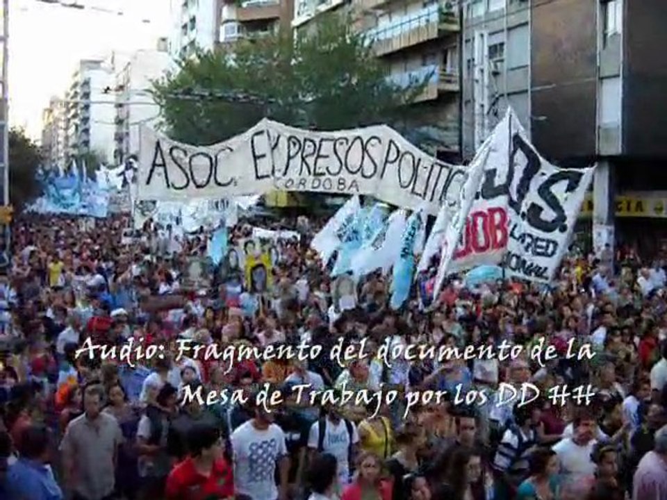 Marcha a 34 años del golpe de estado genocida