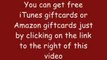 Amazon and iTunes Gift Cards/Music Card Generator!!