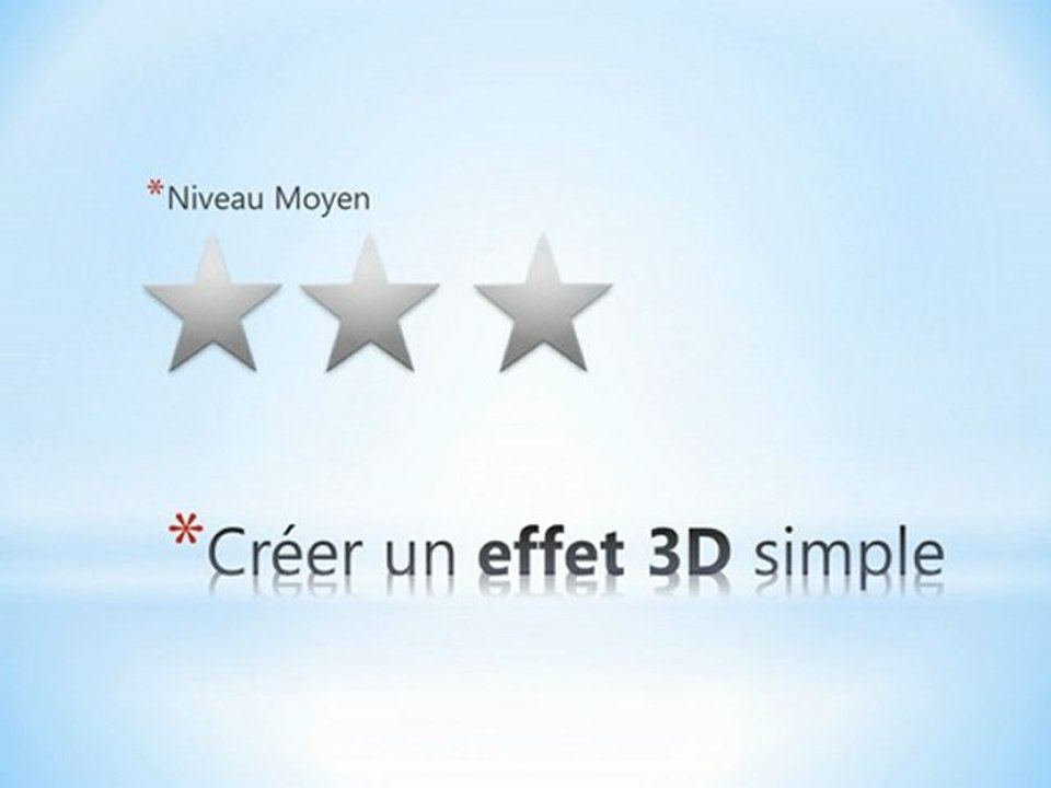 Tuto Gimp : Créer un effet 3D simple