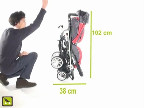 Poussette Magazine : Pliage de la Chicco Trio Living