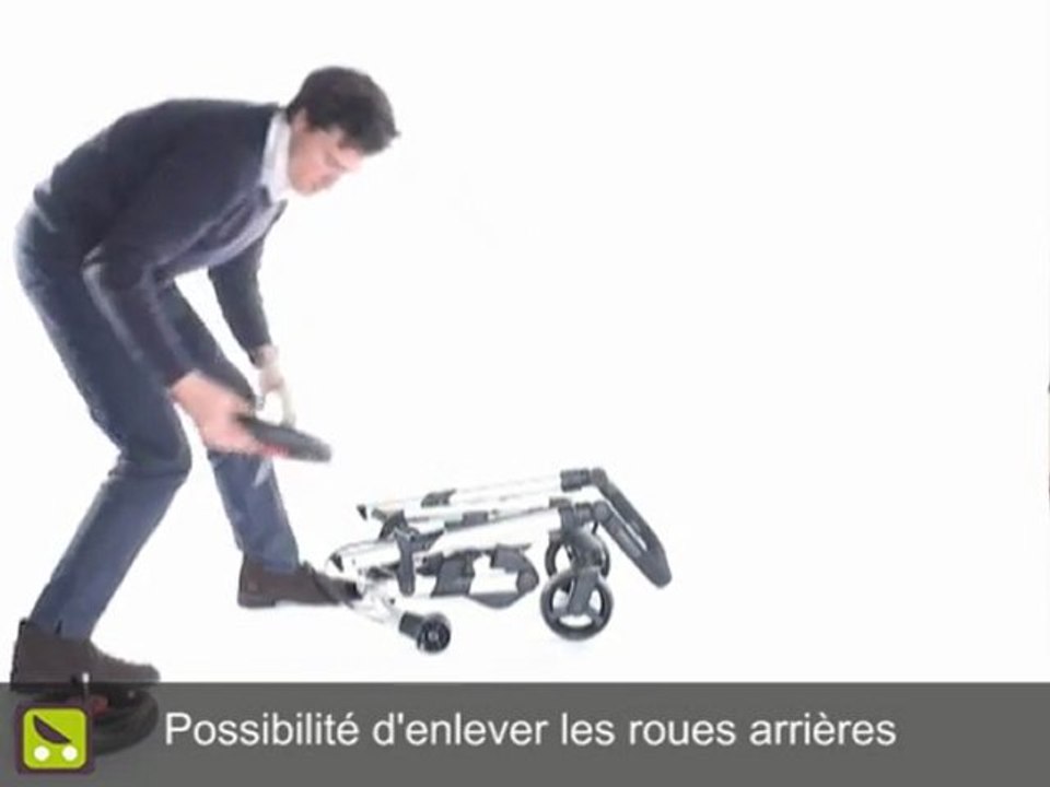 Poussette Magazine : Pliage de la Jané Rider