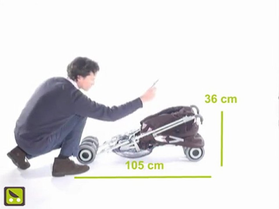 Poussette Magazine : Pliage de la MacLaren Techno XLR