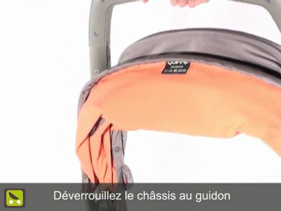 Poussette Magazine : Pliage de la Quinny Senzz