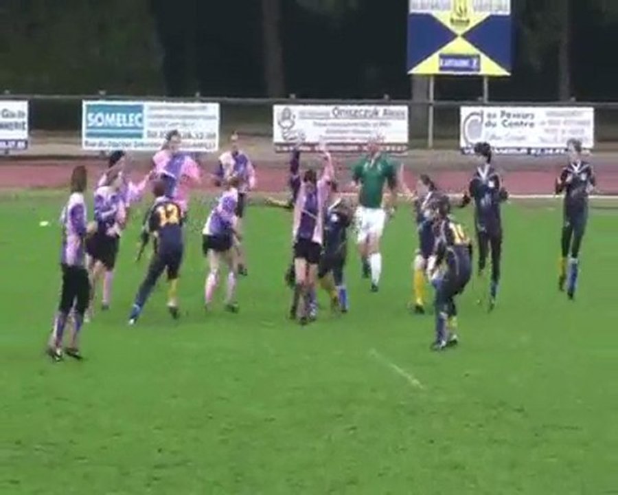 Rugby féminin Les Pralinettes vs Deols 28-03