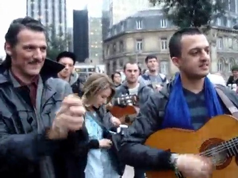 yacine dahmane,casta cali.flash mob.