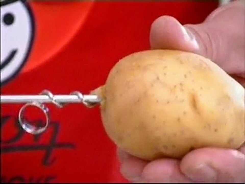 Sculpture fruits et légumes : le Déco spirale