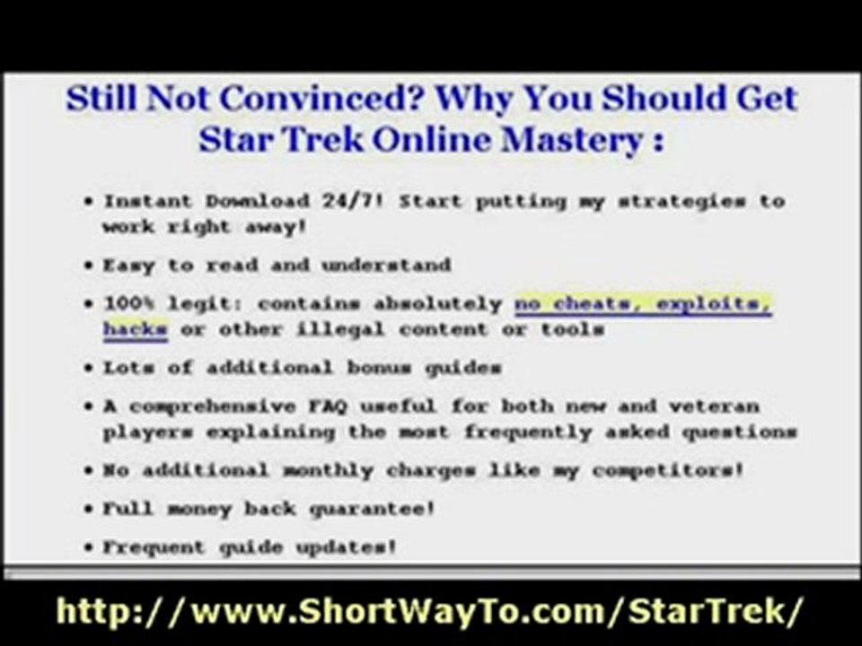 Star Trek Online Mastery Guide