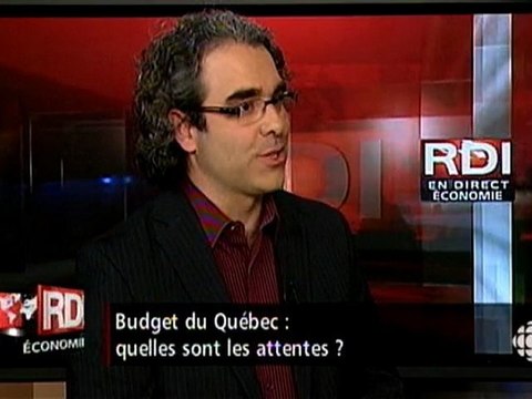 Gérald Fillion - Budget du Québec 2010