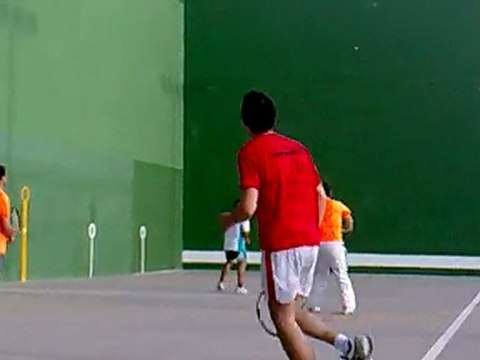 Frontenis preolimpico parte 0 2ªb 3ª partida Rivas Henares