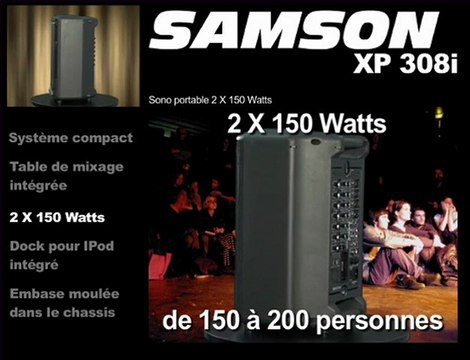 Sono Samson XP308i (La Boite Noire)