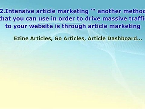 7 Great Tips to Increase Website Traffic