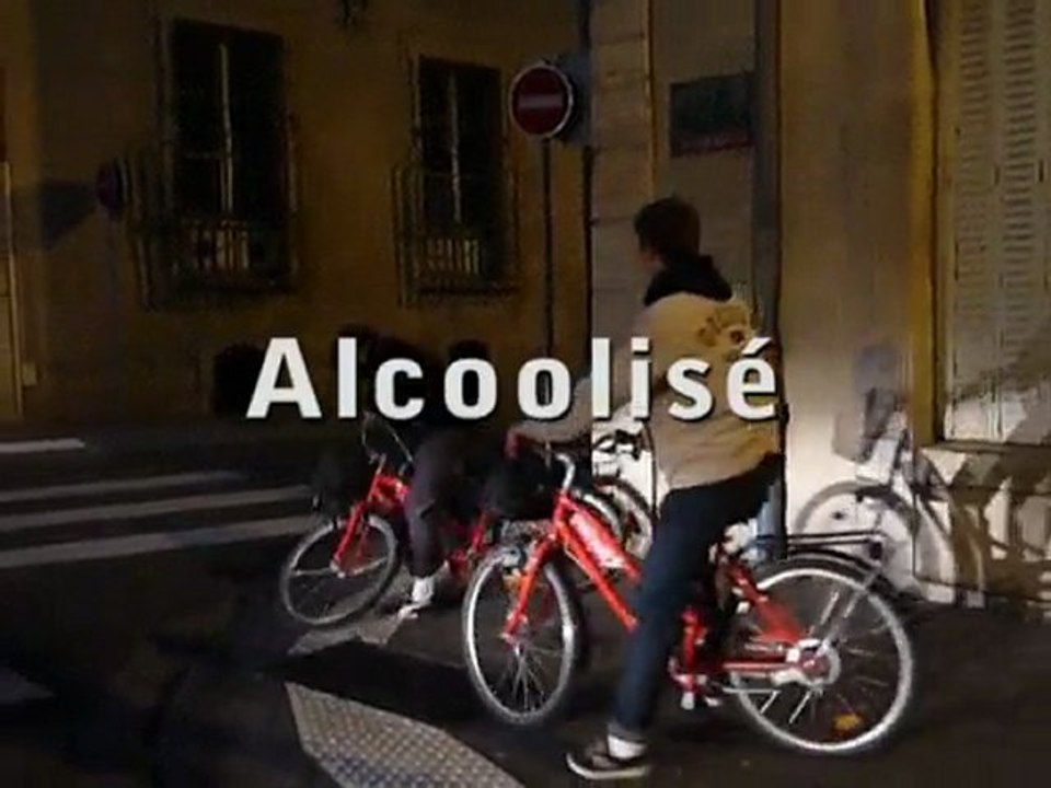 Prévenir les risques à vélo par l'image : l'incivilité