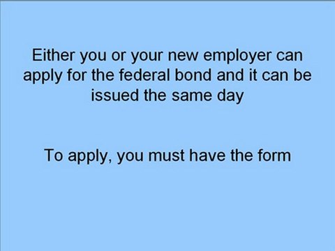 Jobs for Felons: Felons can get jobs using the Federal Bonding Program
