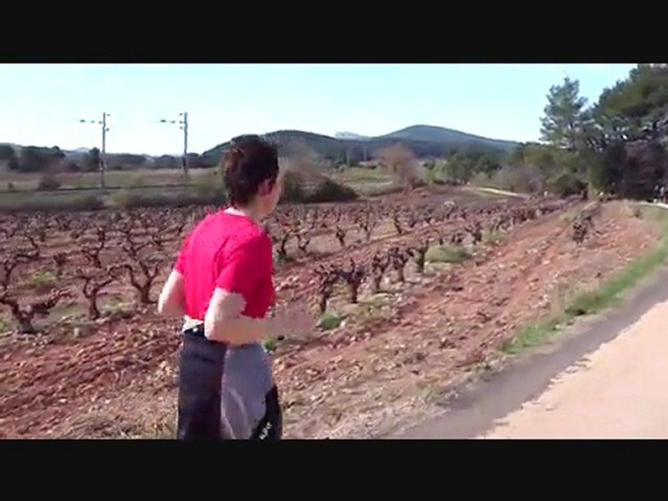 course de LOU ROUDELET peloton