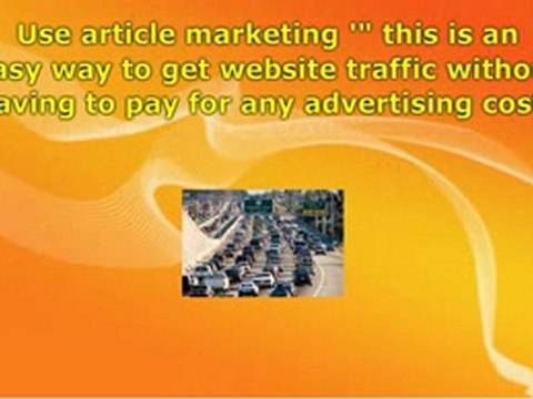 Great Tips To Drive Massive Traffic