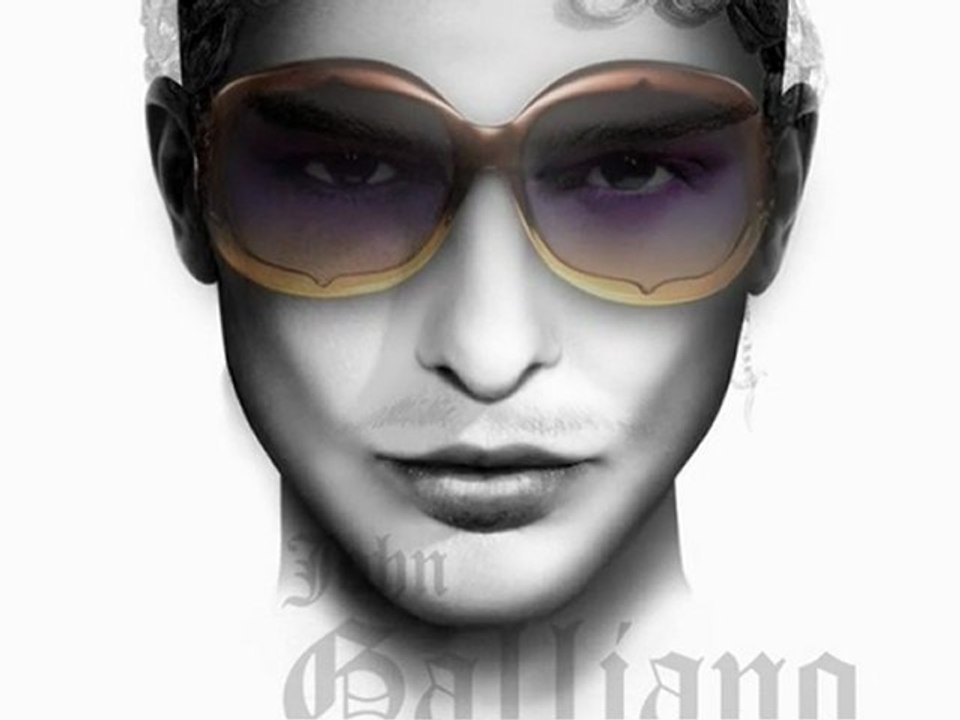 Lunettes de soleil John Galliano