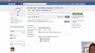 Allowing Fans to Post of your Facebook Fan Page