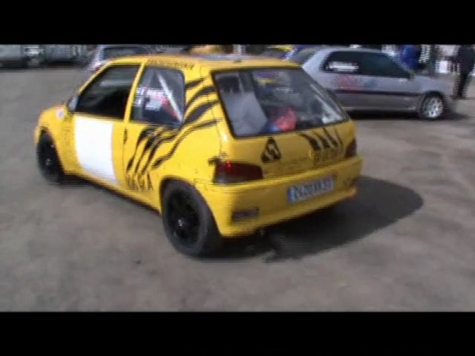 rallye baldomérien 2010 équipage sanchez/sanchez