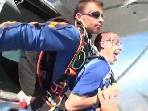 bapteme de chute libre à la tranche sur mer