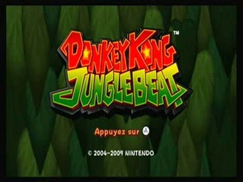Walkthrough n°1 Donkey Kong Jungle Beat / Royaume Banane
