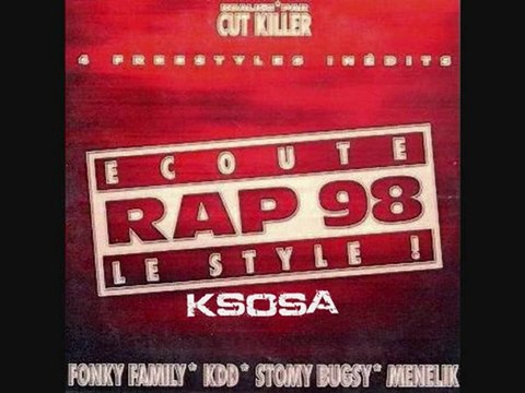 Fonky Family, KDD, Stomy, Menelik - Rap 98 (Ecoute le style)