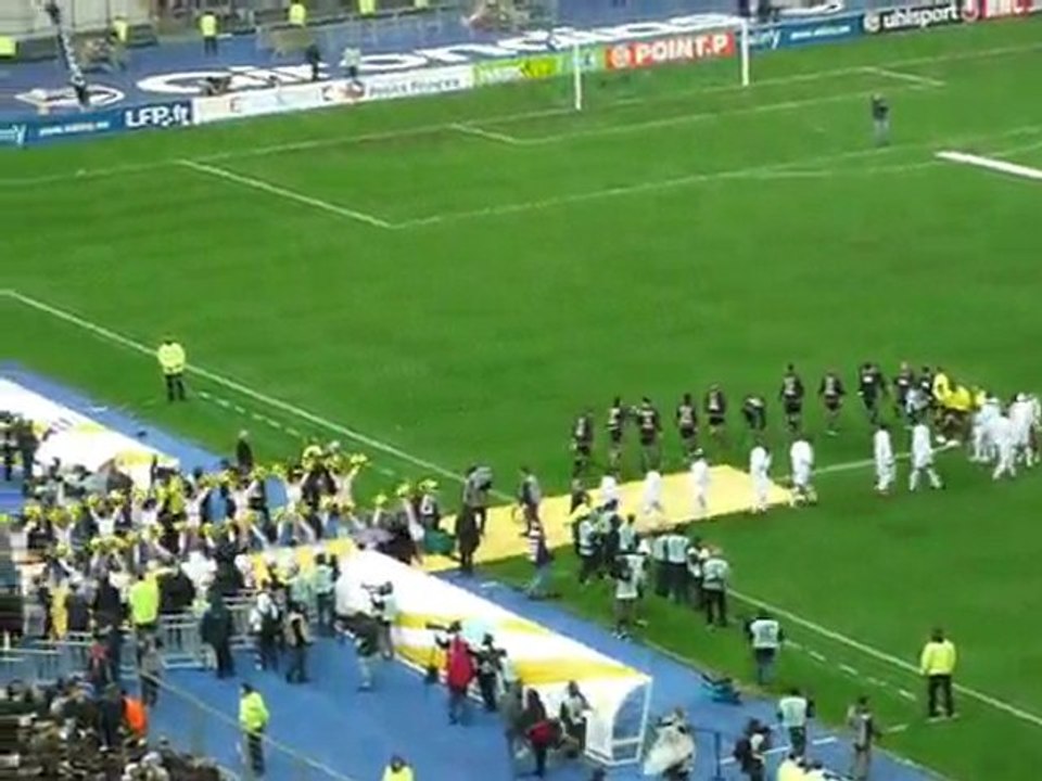 Finale Coupe OM Bordeaux Entrée des Joueurs Part1