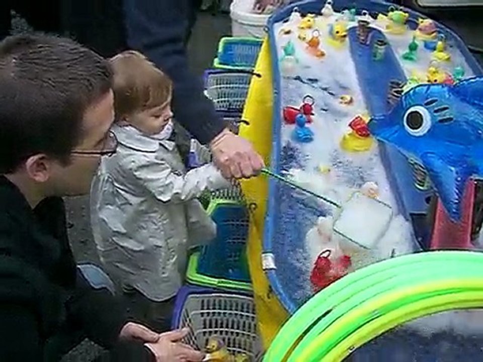 la pêche aux canards