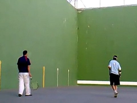 Frontenis preolimpico entrenamiento en Rivas nuevo fichaje