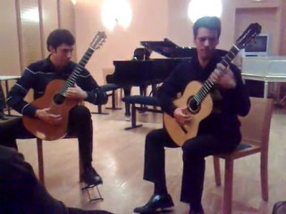 Benjamin Valette & Jeremy Perret jouent "Evocacion" Albeniz