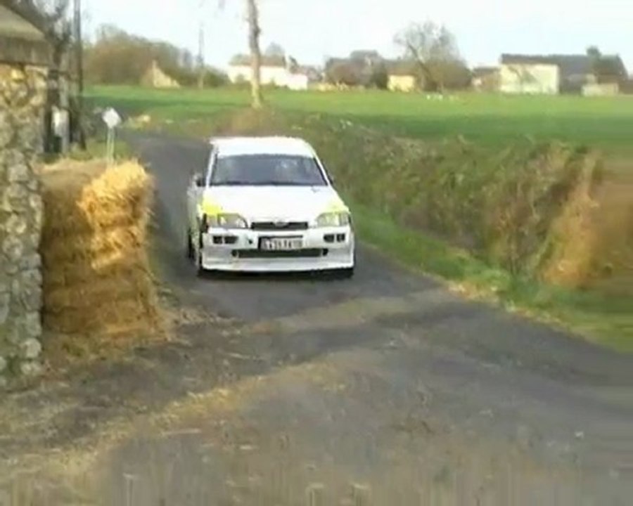 Rallye de la vienne 2010 Faucher Mickael Anthony