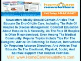 Home Care Newsletters | Hospice Newsletters