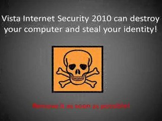 Remove Vista Internet Security 2010 EASILY - A Quick Vista I