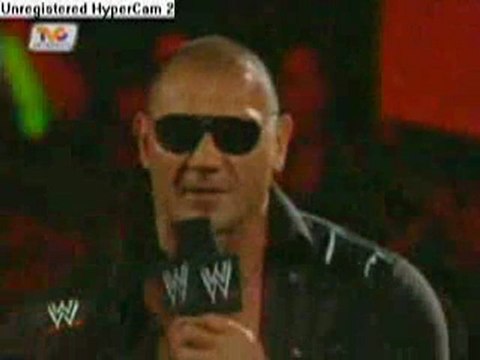 RAW 29/Marzo/2010 - Swagger & Batista vs Cena & Orton 1/4