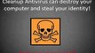 Remove Cleanup Antivirus EASILY - A Quick Cleanup Antivirus