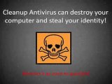 Remove Cleanup Antivirus EASILY - A Quick Cleanup Antivirus