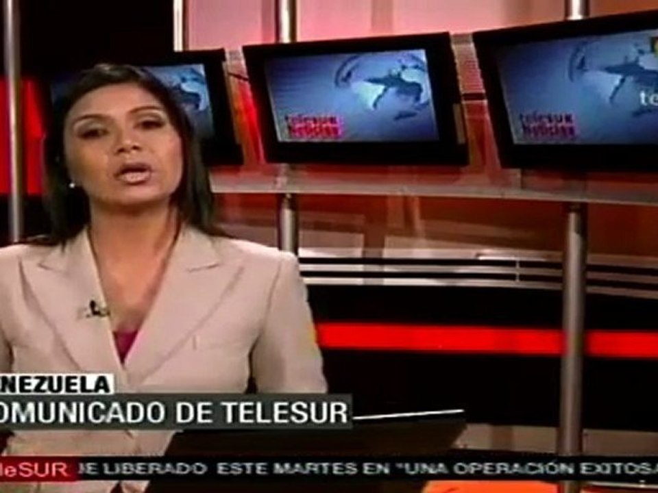 TeleSUR rechaza acusación de Colombia y ofrece explicacione