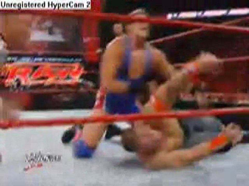 RAW 29/Marzo/2010 - Swagger & Batista vs Cena & Orton 4/4