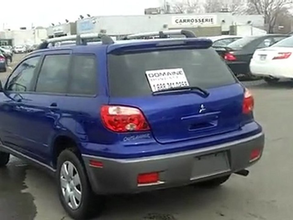 Usages 2005 Mitsubishi Outlander occasion Domaine Honda Mon