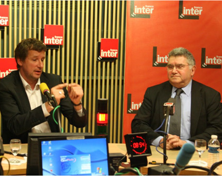Claude Allègre et Yannick Jadot