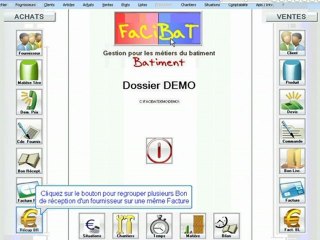 Facibat - Gestion des achats