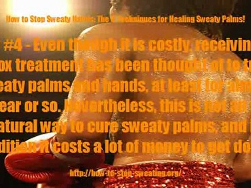 How to Stop Sweaty Hands: 6 Ways to Cure Sweaty Palms!