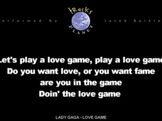 Lady Gaga - Love Game (Karaoke)