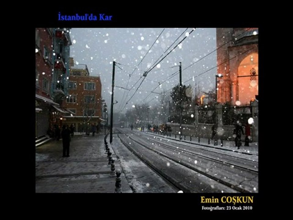istanbulda kar