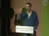 Olivier Deleuze au congrès climat du 21 mars 2010
